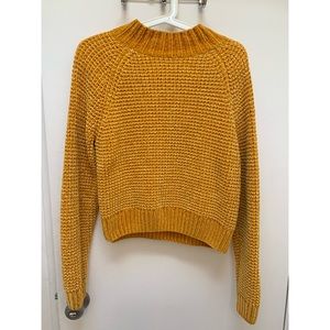 Chenille Mock Neck Sweater NWOT